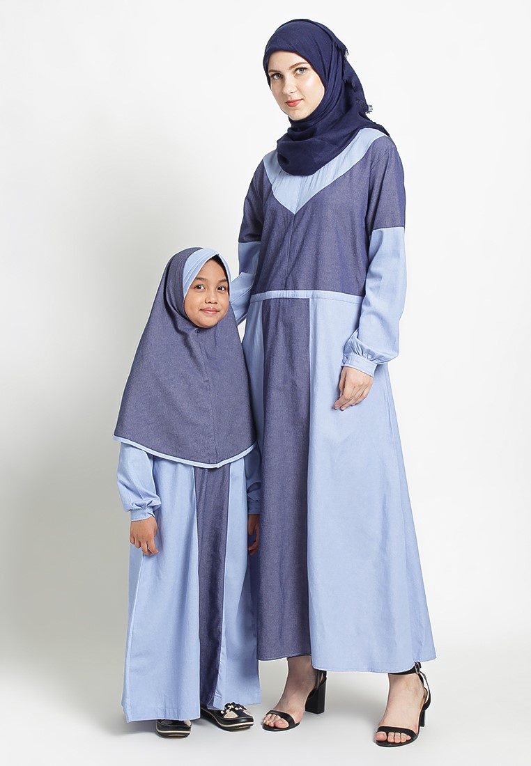 Gamis Hanbai Couple Ibu dan Anak yang Elegan Gamis Hanbai Couple Ibu dan Anak yang Elegan