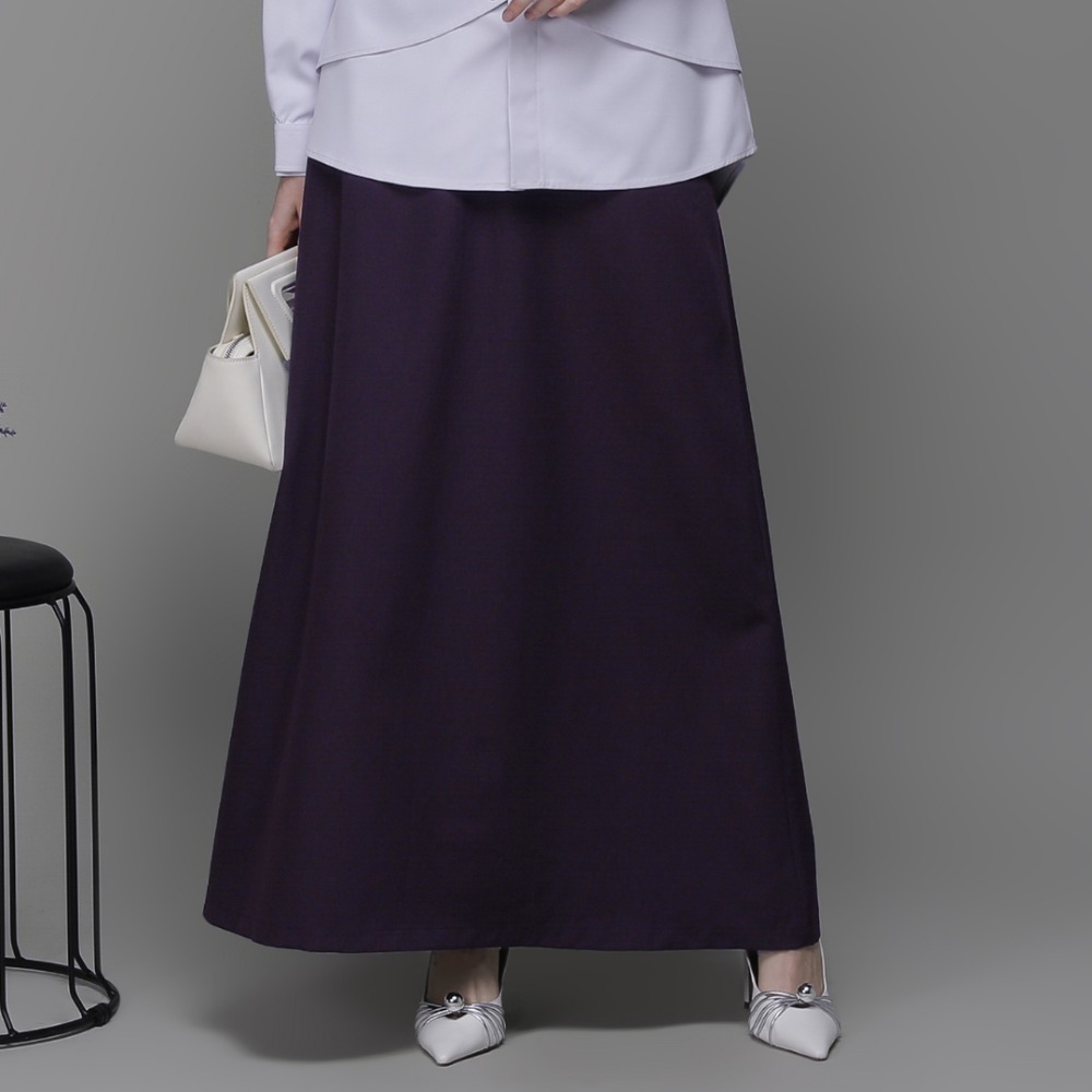 A Line Potent Purple Skirt
