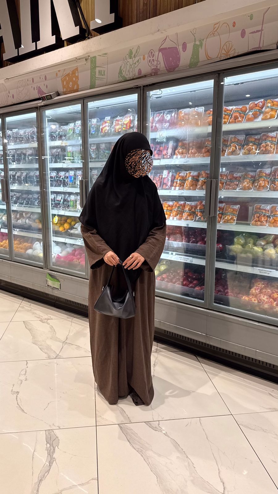 Sofeeya linen mix fateema hijab