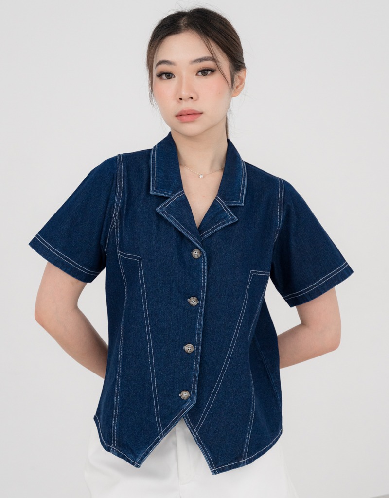 RUBY DENIM TOP