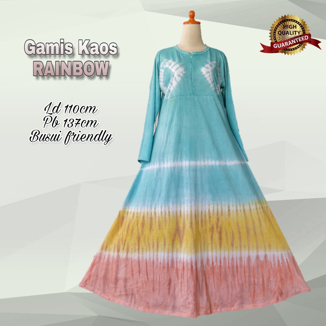  Gamis  RAINBOW TERMURAH