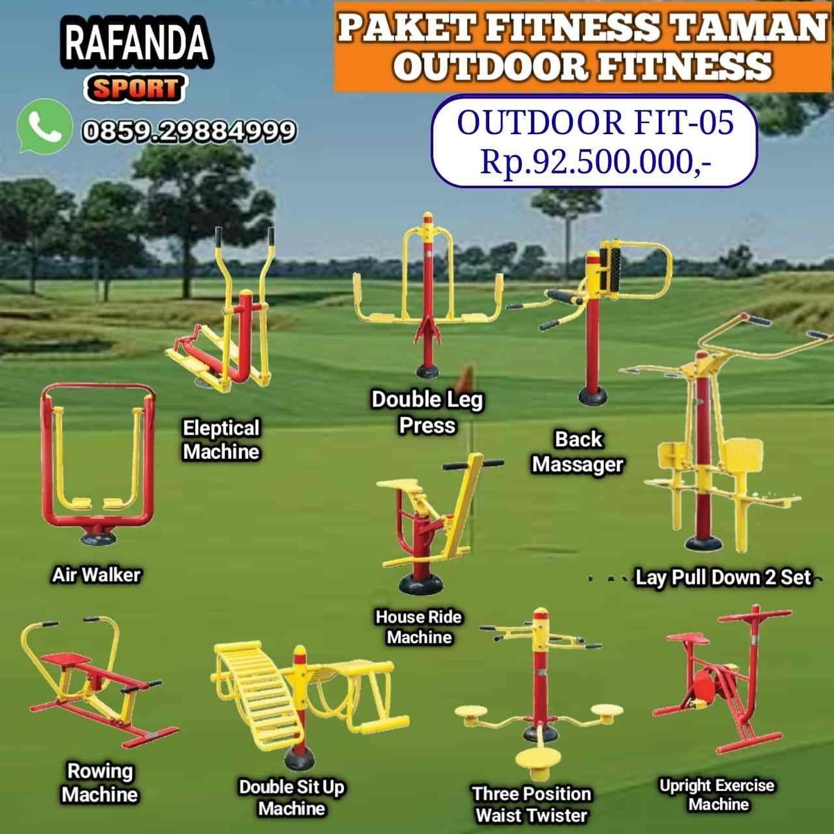 Paket Fitness Outdoor - OutDoor Fit - 05