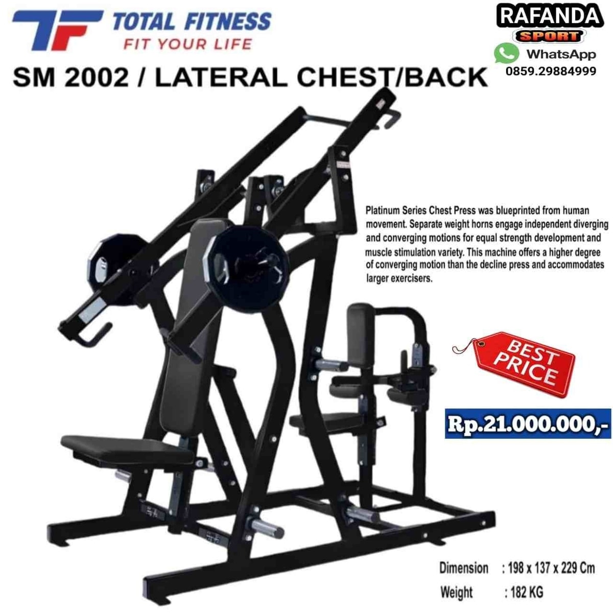 Lateral Chest/Back SM2002