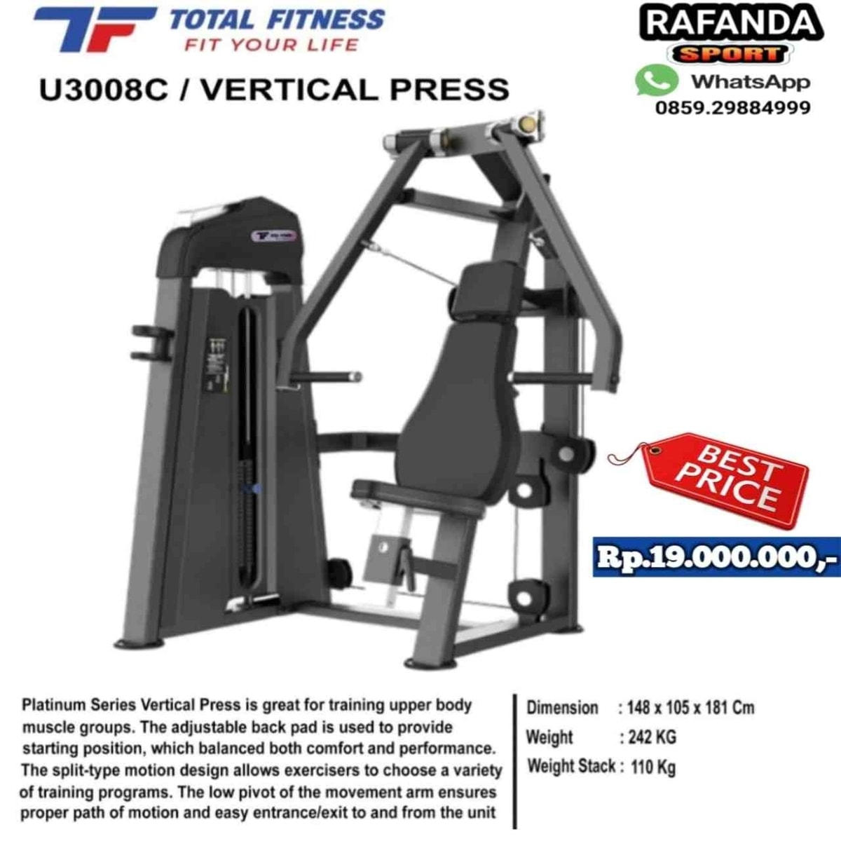 Vertical Press U3008C