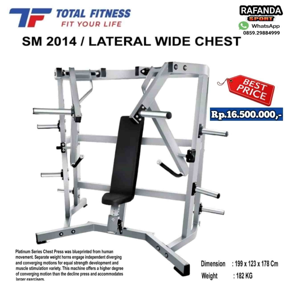 Lateral Wide Chest SM2014