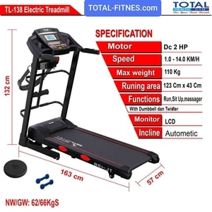Treadmill Totalfitness