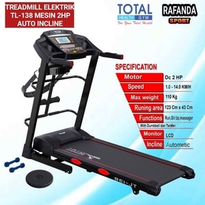 Alatfitness Treadmill Elektrik