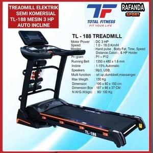 Alat Fitness Treadmill TL-188