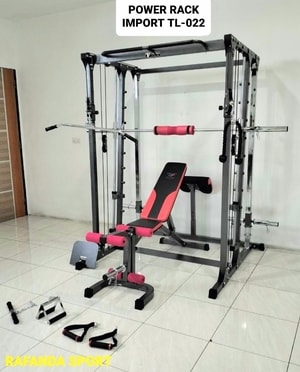 "alat gym power rack total fitness tl022"