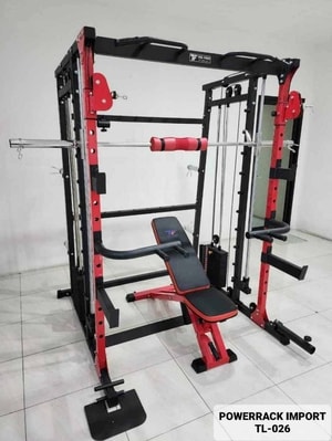 "alat gym fitness power rack"