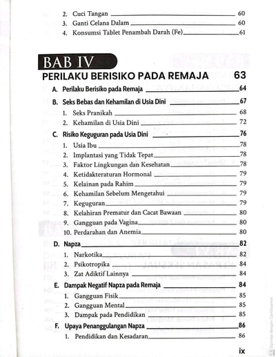 Jual Buku Kesehatan Reproduksi Remaja Dan Wanita