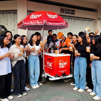 usaha kopi keliling tanpa sewa tempat