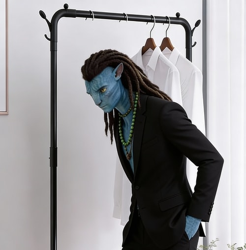 017 - Rak Gantung Baju