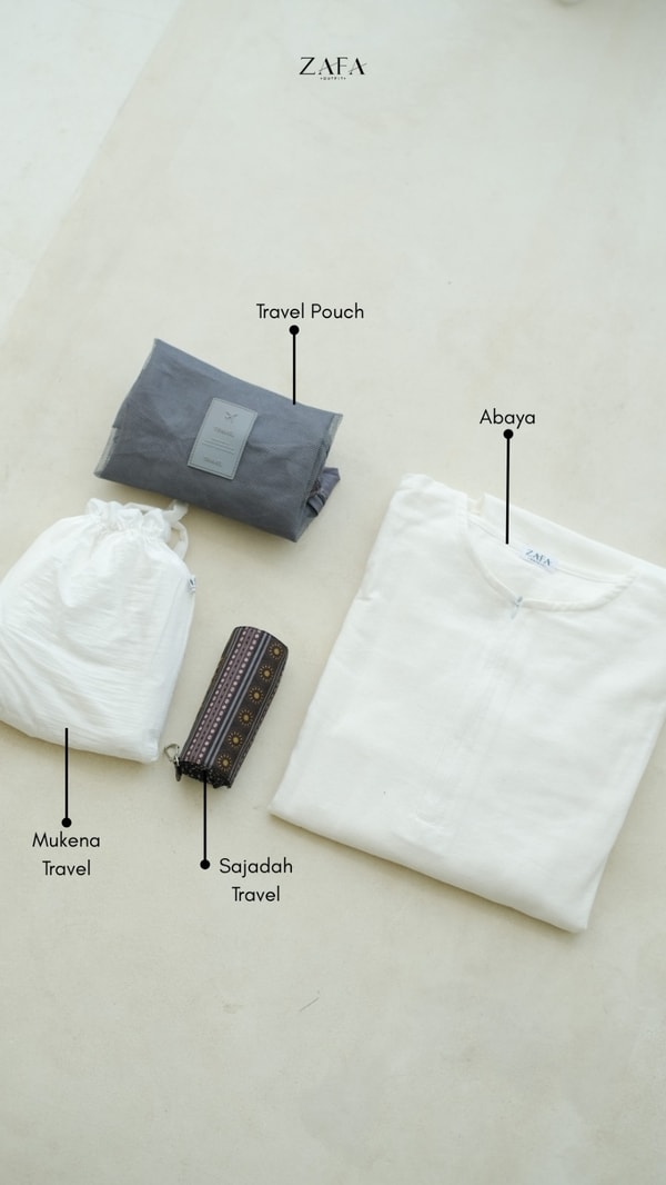 Checklist Perlengkapan Umroh by Zafaoutfit