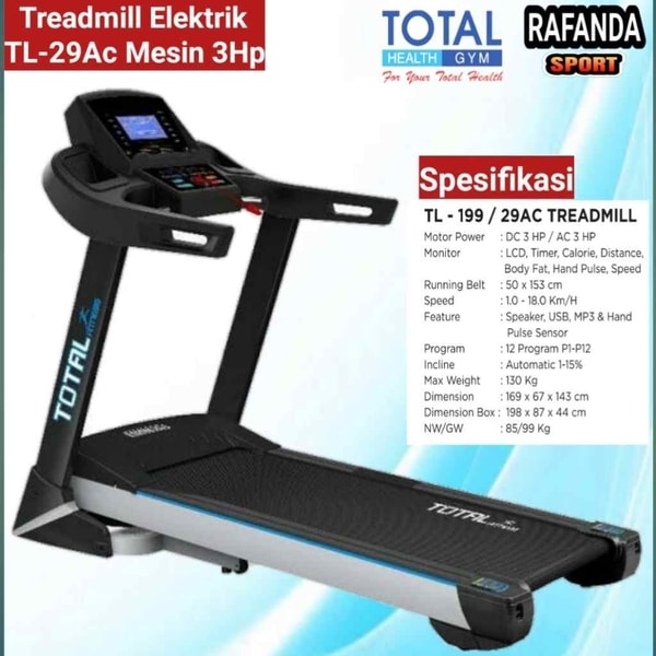 Treadmill Elektrik TL29AC
