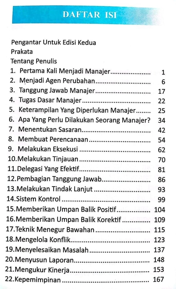 Buku Saku Manajer