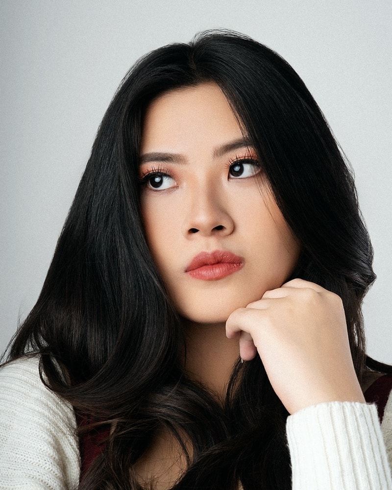 Beauty commercial portrait